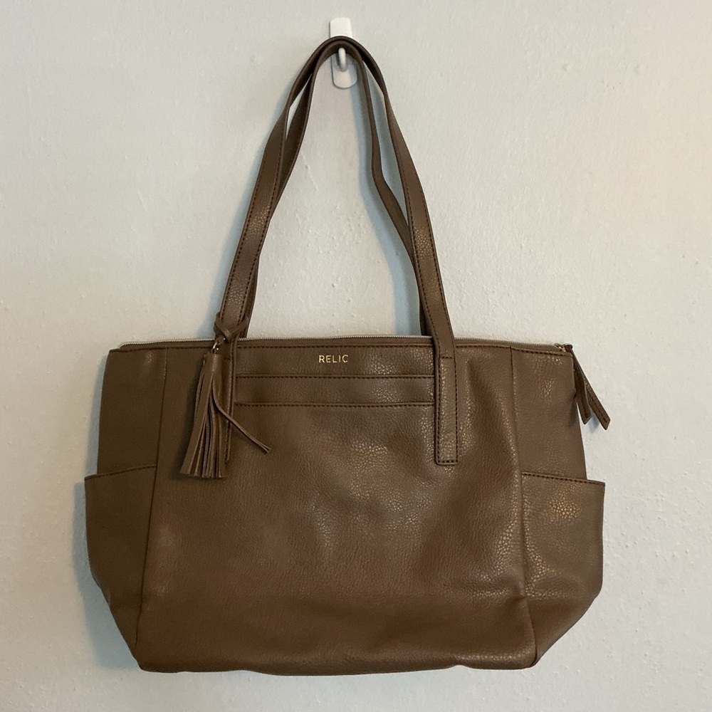 Relic Woman’s Brown Tote Bag.